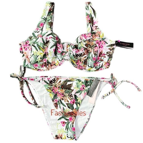 Victorias Secret Swim Wicked Push up without padding Bikini top & bottom Set - Picture 6 of 9